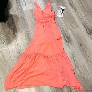 Morilee by Madeline Gardner Formal Gown – Style 21728 – Cantaloupe – NWT